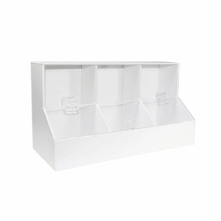 TrippNT 50005, Dispensing Bins with Lid, 3 Compartments