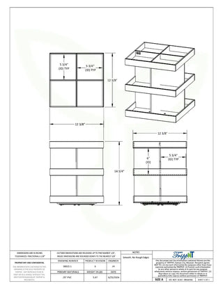 TrippNT 50015, Rotating Triple Safety Organizer