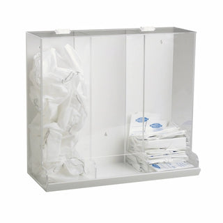 TrippNT 50127, Large Acrylic Apparel Dispenser, 3 in 1