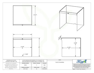 TrippNT 50240, Extra Large Draft Shield