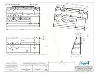 TrippNT 50377, Extra Large Bench Top Organizer Workstation