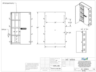 TrippNT 53920 Cabinet Telemetry Transmitter Storage