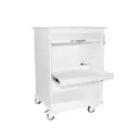 TrippNT Maui Lab Island Cart, White and Black