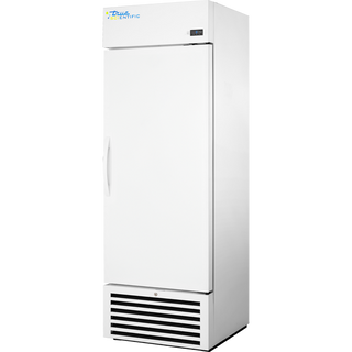 White True Scientific TSCI-450PR-SWS-R-WW-1A Pharmacy Unit Refrigerator with a brand logo on a white background