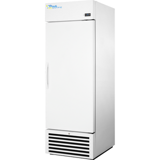 White True Scientific TSCI-550PR-SWS-R-WW-1A Pharmacy Unit Refrigerator with a brand logo on a white background