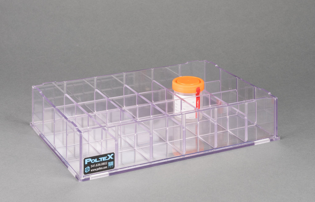 Poltex URIN24 Urine Specimen Cup Rack - 24 Position