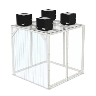 USA Lab 8’ x 8’ x 8’, Walk In Hoods Variants, Heavy-Duty & Chemical-Resistant Build, Quick Ship