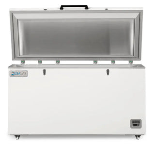 USA Lab ECF-17.12-40-E EcoChill 17.12 Cu.Ft. -40°C Chest Freezer, Digital Display, Stainless Steel
