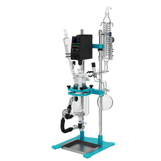 USA Lab JRBT-1L Benchtop 1L Single Jacketed Glass Reactor