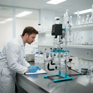 USA Lab JRBT-1L Benchtop 1L Single Jacketed Glass Reactor