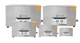 USA Lab USA-ULTRA-3L Ultrasonic Cleaner, Various Sizes, 40kHz Ultrasonic Cavitation Technology