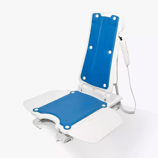 VOCIC AX07 Lightweight Waterproof Electric Bath Floor Lift Chair, 300 lbs Load Capacity, 13.4" Seat Width