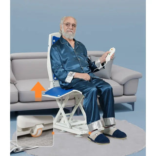VOCIC AX10-A-X Multi-Functional Bathtub Lift Chair, 300 lbs Load Capacity, 2.90"-19.7" Seat Height