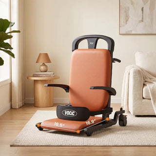 VOCIC AX15-PRO-A-OG-X Sit-to-Stand Heavy-duty Lift Chair, 440 lbs Weight Capacity, 16.5″ Seat Width