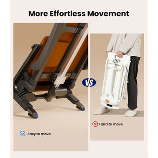 VOCIC AX15 Folding Upgrade Electric Floor Lift, Sit-to-Stand, 17.3" Seat Width, 440 lbs Weight Capacity