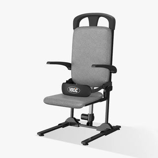 VOCIC AX15 Folding Upgrade Electric Floor Lift, Sit-to-Stand, 17.3" Seat Width, 440 lbs Weight Capacity