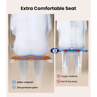 VOCIC AX15 Folding Upgrade Electric Floor Lift, Sit-to-Stand, 17.3" Seat Width, 440 lbs Weight Capacity