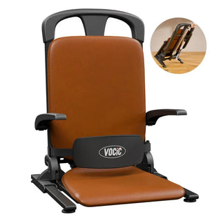 VOCIC AX15 Folding Upgrade Electric Floor Lift, Sit-to-Stand, 17.3" Seat Width, 440 lbs Weight Capacity
