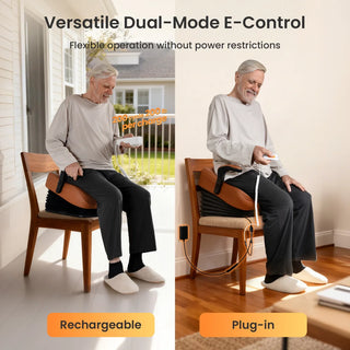 VOCIC AX16-PRO-A-BN-C Easy Stand-up Electric Seat Lift, 330 lbs Weight Capacity, 38° Max Tilt Angle