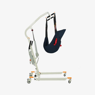 VOCIC AY02-3AH-A-WT-2-X Folding Electric Transfer Hoyer Lift, 440 lbs Weight Capacity, Rechargeable Control Box