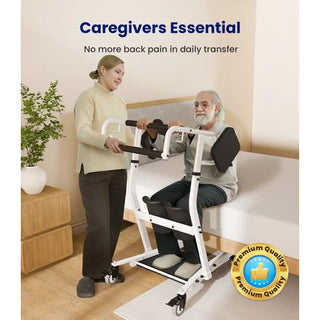 VOCIC AY03-A-WT-2-X Standing Transfer Device, 400 lbs Weight Capacity, 5’-6’4" Patients Height Range