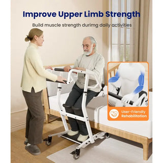 VOCIC AY03-A-WT-2-X Standing Transfer Device, 400 lbs Weight Capacity, 5’-6’4" Patients Height Range