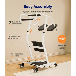 VOCIC AY03-A-WT-2-X Standing Transfer Device, 400 lbs Weight Capacity, 5’-6’4" Patients Height Range