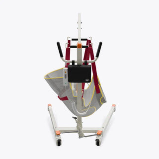 VOCIC AY05-A-WT-X Electric Transfer Hoyer Lift, 330 lbe Weight Capacity, 24.4"–38.2" Adjustable Base Width