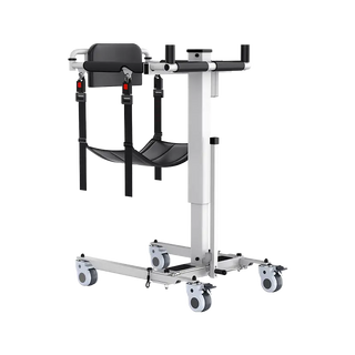 VOCIC AY06-2AH-A-ZX Electric Folding Transfer Lift, 330 lbs Weight Capacity, 5’-6’4" Patients Height Range