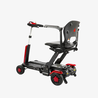 VOCIC D91 Fold-Go Revolutionary Foldable Mobility Scooter, 265 lbs Weight Capacity, 15.5 Miles Per Charge