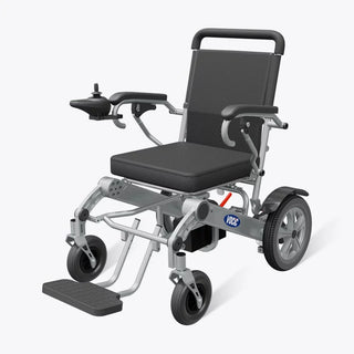 VOCIC V53 Folding Power Wheelchair 10AH, 360° Joystick Controller, 15 Miles Travel Range