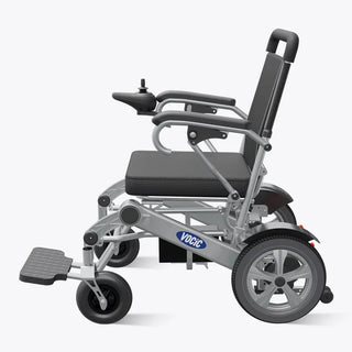 VOCIC V53 Folding Power Wheelchair 10AH, 360° Joystick Controller, 15 Miles Travel Range