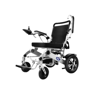 VOCIC V53 Folding Power Wheelchair 10AH, 360° Joystick Controller, 15 Miles Travel Range