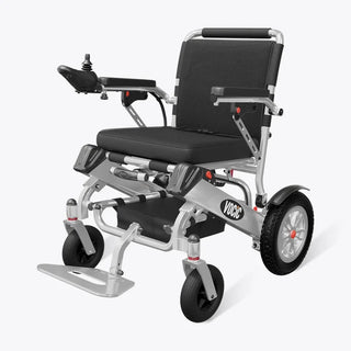 VOCIC V62-20AH-A Folding Airline Approved Power Wheelchair 20AH, 265 lbs Weight Capacity, 18.7'' Seat Width
