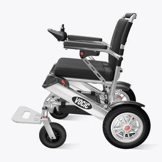VOCIC V62-20AH-A Folding Airline Approved Power Wheelchair 20AH, 265 lbs Weight Capacity, 18.7'' Seat Width