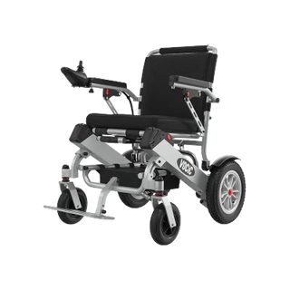 VOCIC V62-20AH-A Folding Airline Approved Power Wheelchair 20AH, 265 lbs Weight Capacity, 18.7'' Seat Width
