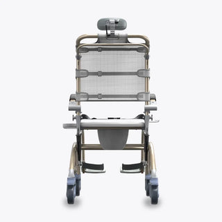 VOCIC XZY08-A Reclining Shower Chair, 300 lbs Weight Capacity, 42.5"–47.4" Overall Height