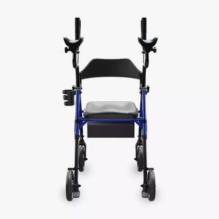 VOCIC Z22 Upright Rollator with Adjustable Armrests, 300 lbs Weight Capacity, 12.2"×13.8" Seat Size