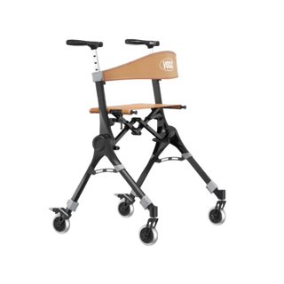 VOCIC Z35 PackGo Foldable Lightweight Rollator Walker, 300 lbs Weight Capacity, 17.52" Seat Width, Black, Red Or Blue
