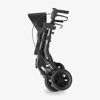 VOCIC Z59 Bariatric 2 In 1 Rollator-Transport Chair Walker, 400 lbs Weight Capacity, 35.4"-41,3" Handle Height