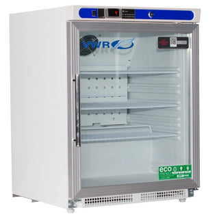 VWR HCUCBI0404AD Plus Series Built-In Undercounter Laboratory Refrigerator Glass Door, ADA Compliant, 4.6 cu. ft.
