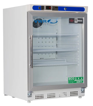 VWR HCUCBI0404G Plus Series Built-In Undercounter Laboratory Refrigerator, Glass Door, 4.6 cu. ft.