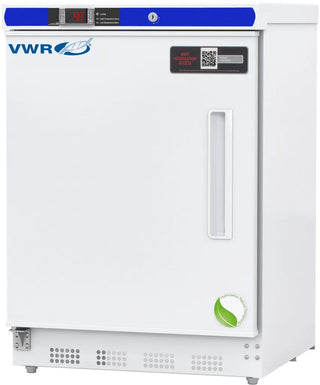 VWR HCUCBI0404LH Plus Series Built-In Undercounter Laboratory Refrigerator Solid Door, Left Hinged, 4.6 cu. ft.