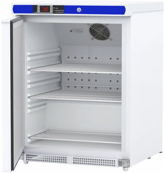 VWR HCUCBI0404SADLH Plus Series Built-in Undercounter Refrigerator Solid Door Left Hinged, ADA Compliant, 4.6 cu. ft.