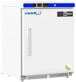 VWR HCUCBI0404SAD Plus Series Built-in Undercounter Refrigerator Solid Door Keyed Lock ADA Compliant, 4.6 cu. ft.