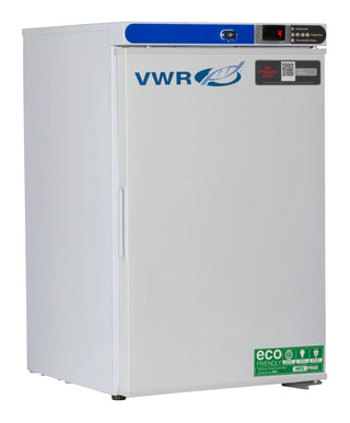 VWR HCUCFS0204 Plus Series Freestanding Undercounter Laboratory Refrigerator Solid Door, ADA Compliant, 2.5 cu. ft.