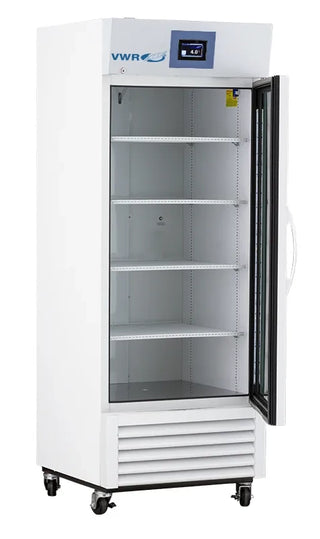 VWR VWR-HC-26-TS Performance Series Glass Door Laboratory Refrigerator Touchscreen Display and Data Logging, 26 cu. ft.
