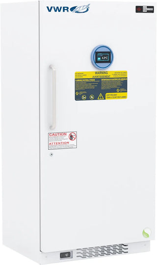 VWR VWR-HC-FRP-30-TS Touchscreen Flammable Storage Laboratory Refrigerator, Swing Door, 30 cu. ft.