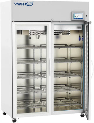 VWR VWR-HC-PLD-49-TS Premium Touchscreen Laboratory Glass Door Refrigerator Variable Speed Compressor, 49 cu. ft.