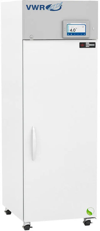 VWR VWR-HC-SPLD-23-TS Premium Touchscreen Laboratory Solid Door Refrigerator Variable Speed Compressor, R600a, 23 cu. ft.